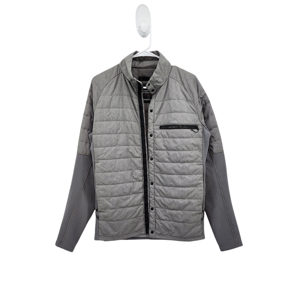 Mountain Standard Men's Hybrid Quilted Insulated Camp Jacket - S